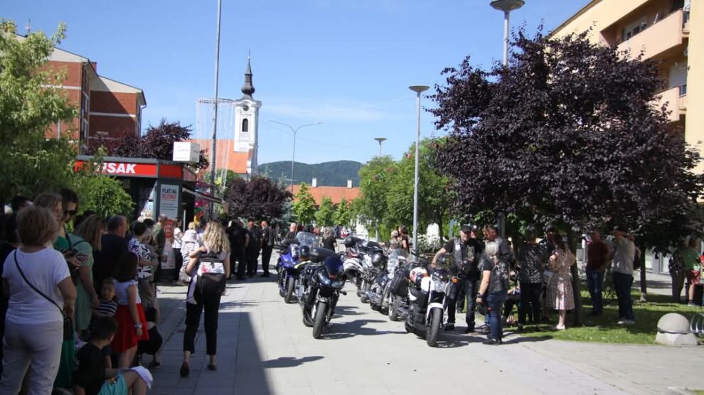 Moto defile na 57. Orahovačkom proljeću